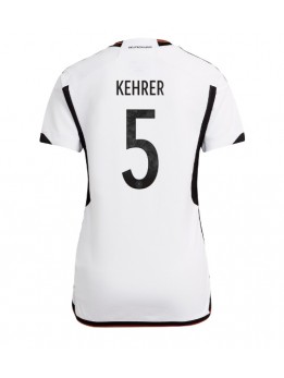 Deutschland Thilo Kehrer #5 Heimtrikot für Frauen WM 2022 Kurzarm